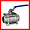 3 Way Trunnion Mounted Ball Valve , Flanged Forged Steel Ball Valve