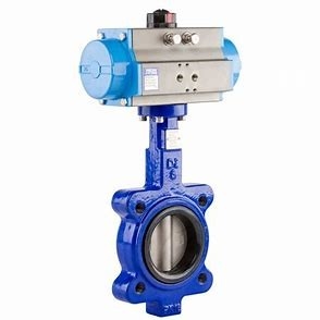 Food Grade Exhaust Wafer Type DN3000 Butterfly Valves